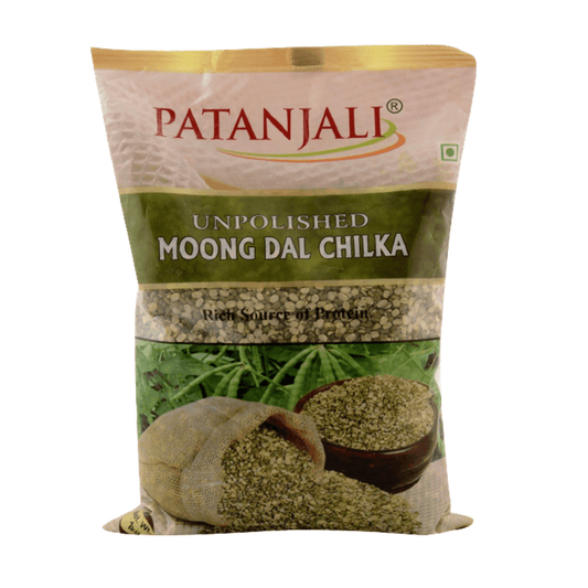 Buy Patanjali Unpolished Moong Dal Chilka (1 kg) from DrMediCart, Ship from India to USA