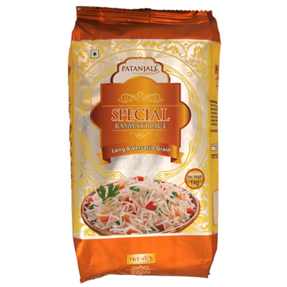 Buy Patanjali Special Basmati Rice (1 kg) from DrMediCart, Ship from India to USA