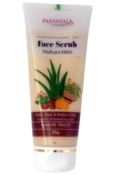 Buy Patanjali Saundarya Multani Mitti Face Scrub from DrMediCart, Ship from India to USA