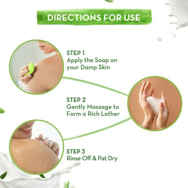 Mamaearth Neem Moisturizing Lotion Soap - Drmedicart