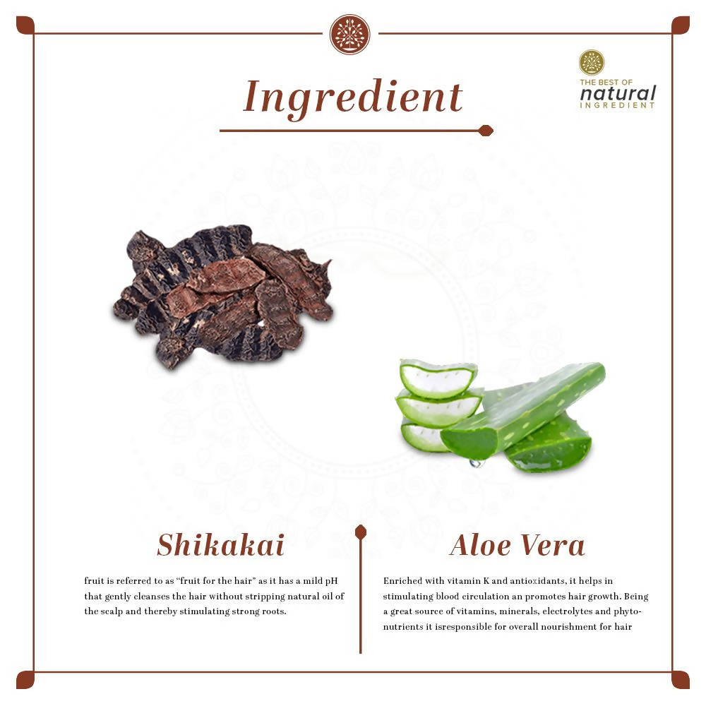 Khadi Natural Shikakai Herbal Hair Cleanser