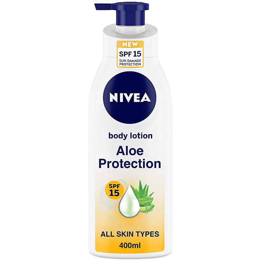 Buy Nivea Aloe Protection SPF 15 Body Lotion from DrMediCart, Ship from India to USA