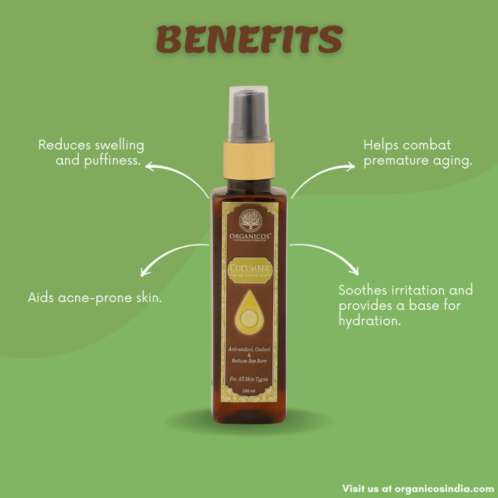 Organicos Cucumber Facial Tonic Mist