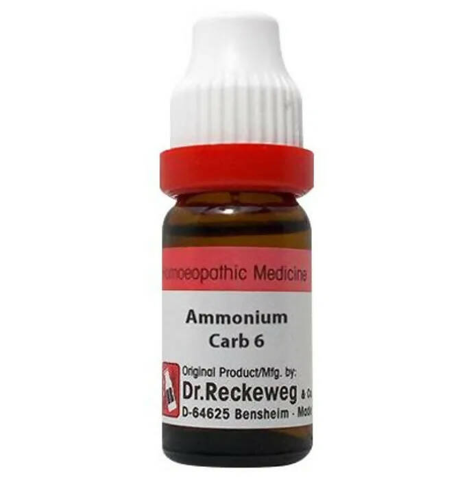 Buy Dr. Reckeweg Ammonium Carb Dilution from DrMediCart, Ship from India to USA