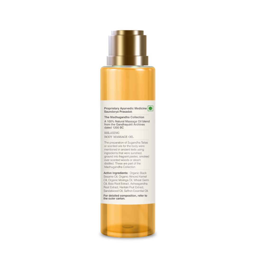 Forest Essentials Body Massage Oil Sandalwood & Saffron - Drmedicart