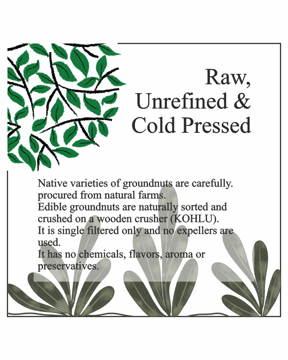 Asavi Cold Pressed Groundnut Oil