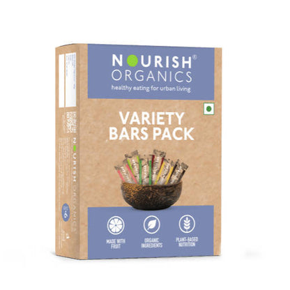 Buy Nourish Organics Variety Bars Pack from DrMediCart