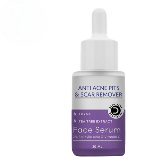 Buy Dermistry Anti Acne 2% Salicylic Acid Niacinamide & Vitamin C Pits Scars Dark Spots Face Serum from DrMediCart, Ship from India to USA