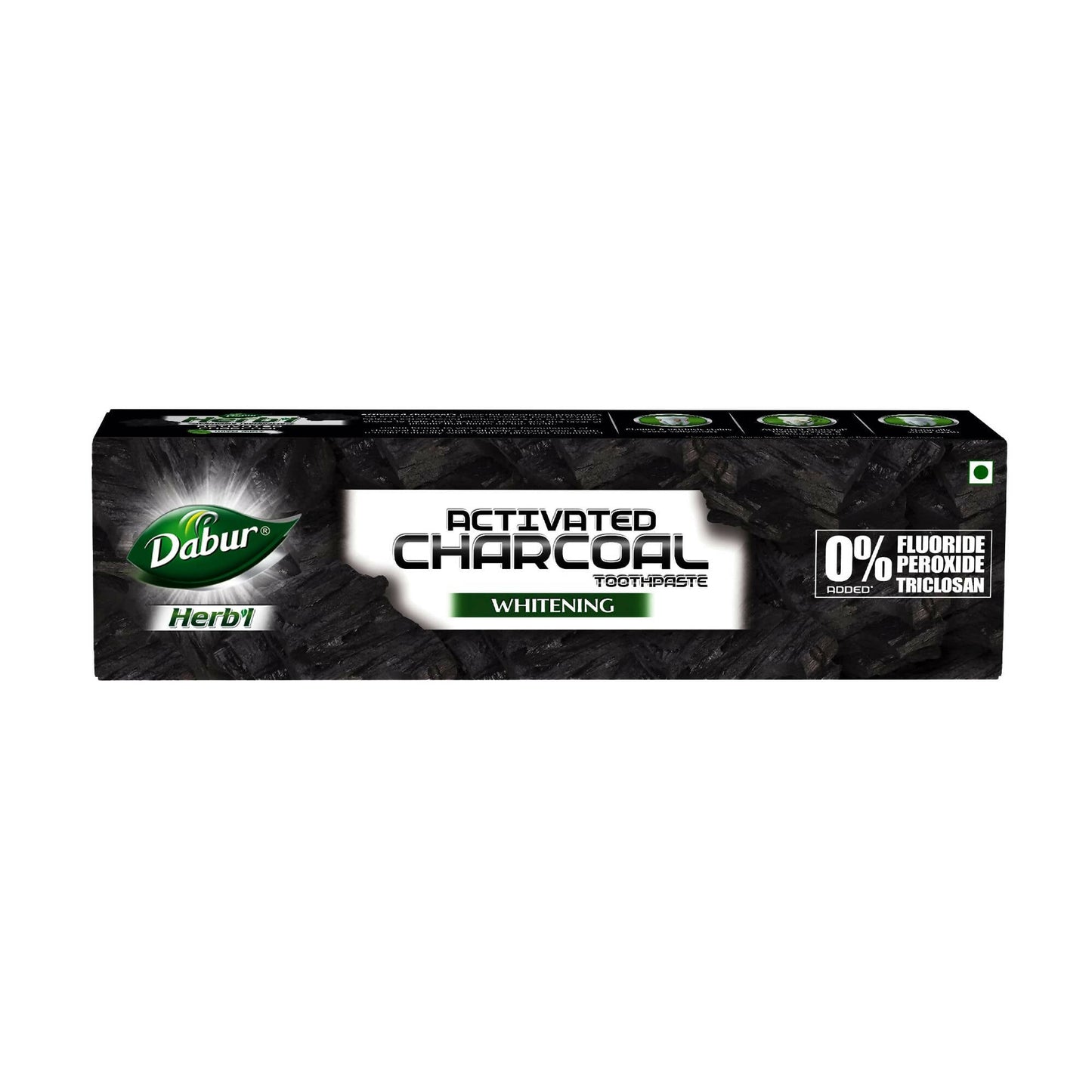 Buy Dabur Herb'l Activated Charcoal & Mint Whitening Toothpaste from DrMediCart, Ship from India to USA