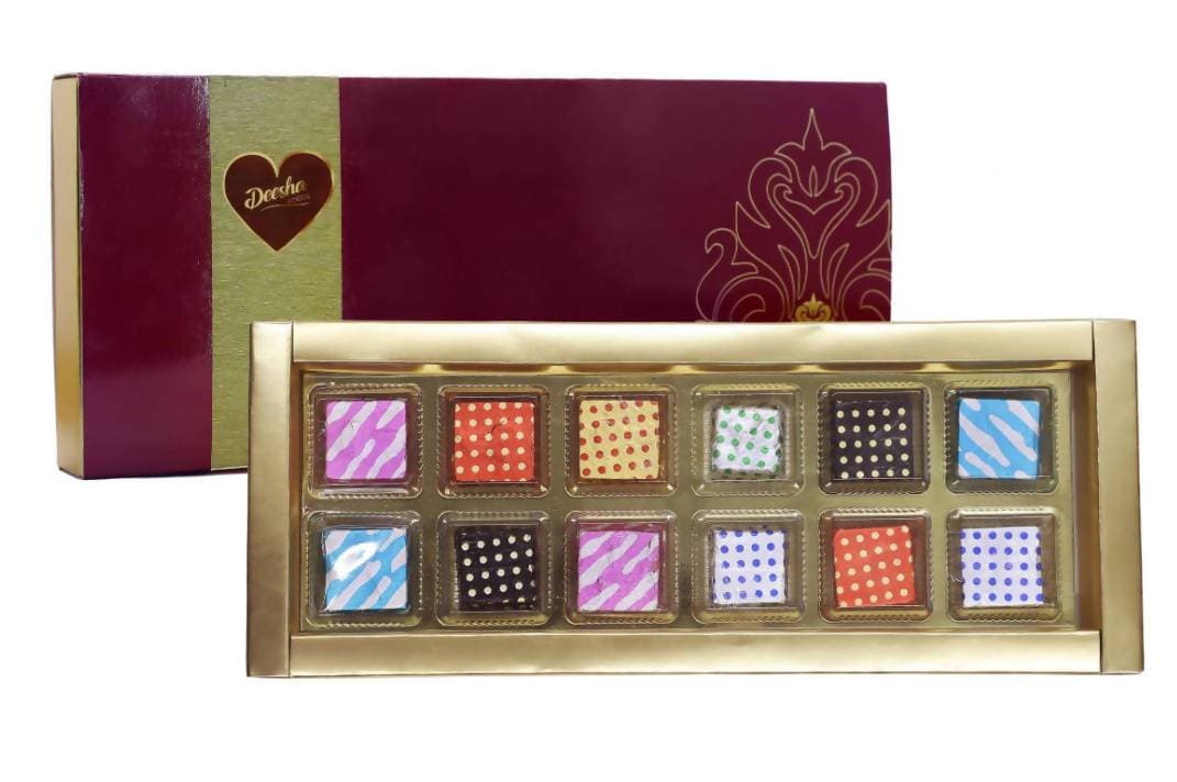 Deesha Foods Gulkhand Rose Chocolates