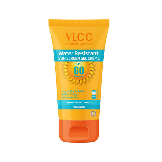 Buy VLCC Water Resistant Sun Screen Gel Creme SPF 60 PA+++ from DrMediCart, Ship from India to USA