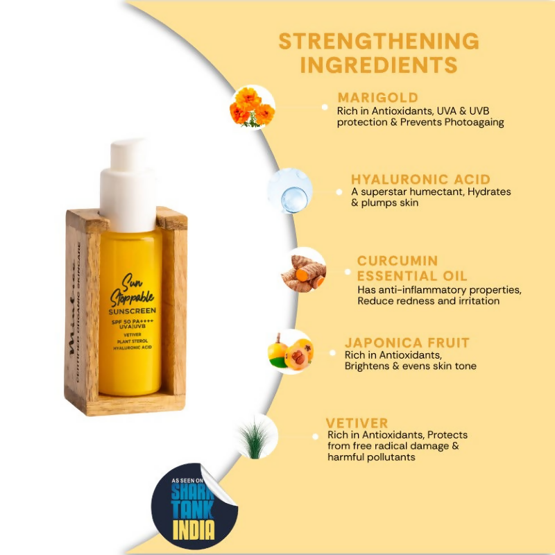 Mintree Certified Organic & Vegan Sun Stoppable Sunscreen SPF 50 PA++++