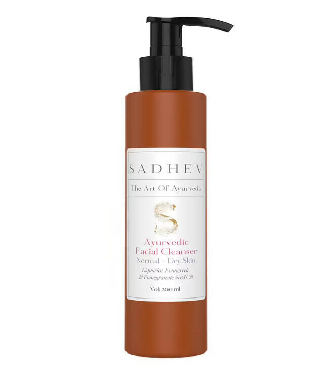 Sadhev Ayurvedic Facial Cleanser for Normal-Dry Skin
