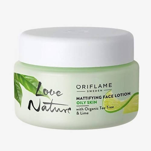 Buy Oriflame Love Nature Mattifying Face Lotion with Organic Tea Tree & Lime from DrMediCart, Ship from India to USA