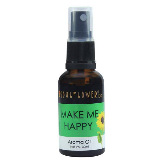 Soulflower Make Me Happy Aroma Oil - DrMediCart