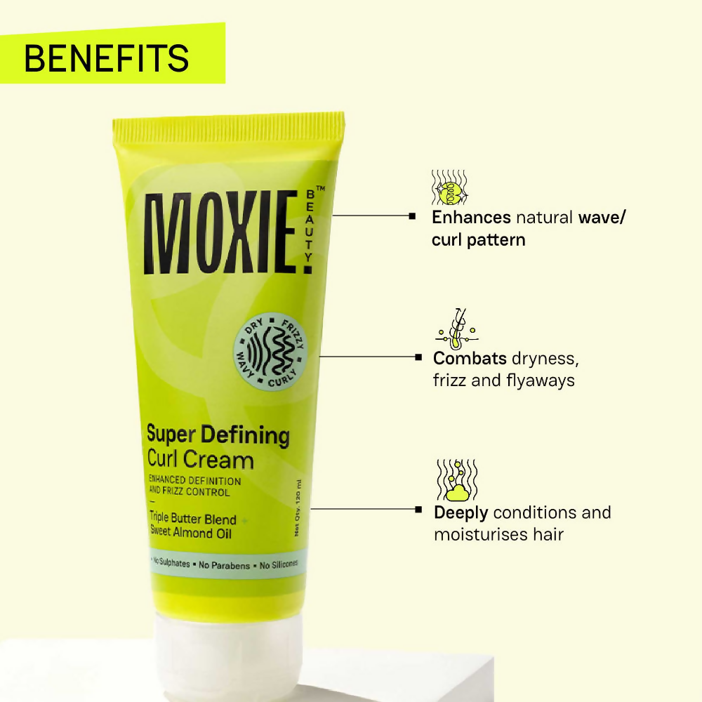Moxie Beauty Super Defining Curl Cream