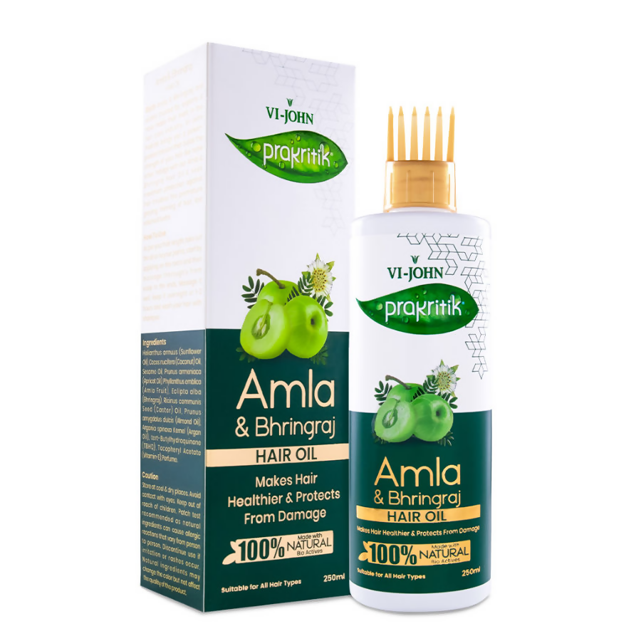 VI-JOHN Prakritik Amla & Bhringraj Hair Oil