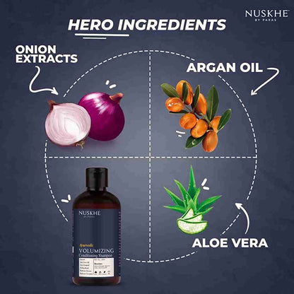 Nuskhe By Paras Ayurvedic Volumizing Conditioning Shampoo