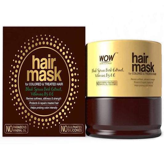 Buy Wow Skin Science Black Spruce Bark Extract, Vitamin B5 & E Hair Mask from DrMediCart, Ship from India to USA