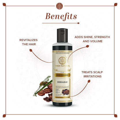 Khadi Natural Shikakai Herbal Hair Cleanser