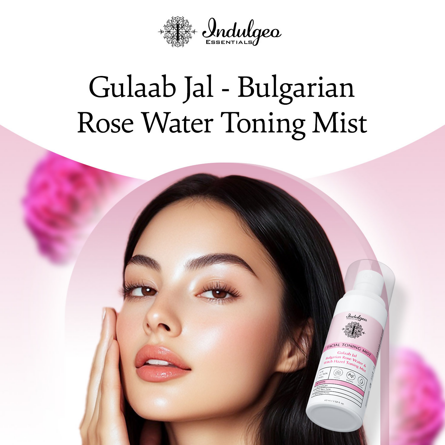 Indulgeo Essentials Gulaab Jal Facial Toning Mist