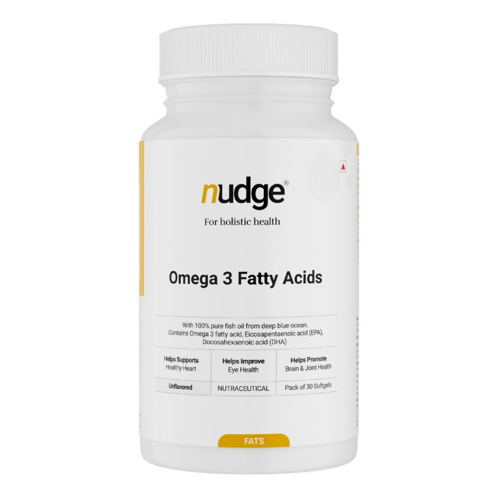 Nudge Omega 3 Fish Oil Capsules