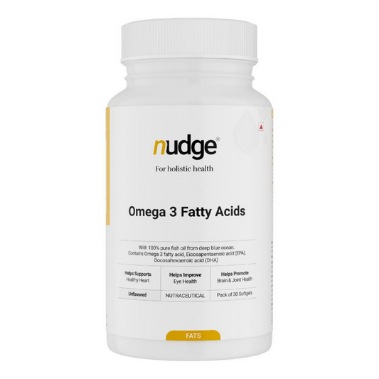 Nudge Omega 3 Fish Oil Capsules