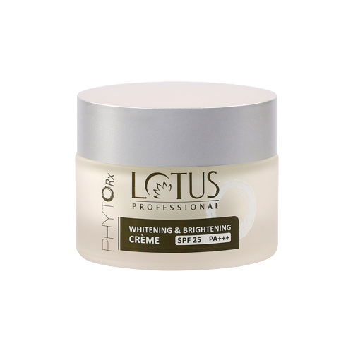 Buy Lotus Professional Phyto Rx Whitening And Brightening Creme SPF 25 PA+++ from DrMediCart, Ship from India to USA