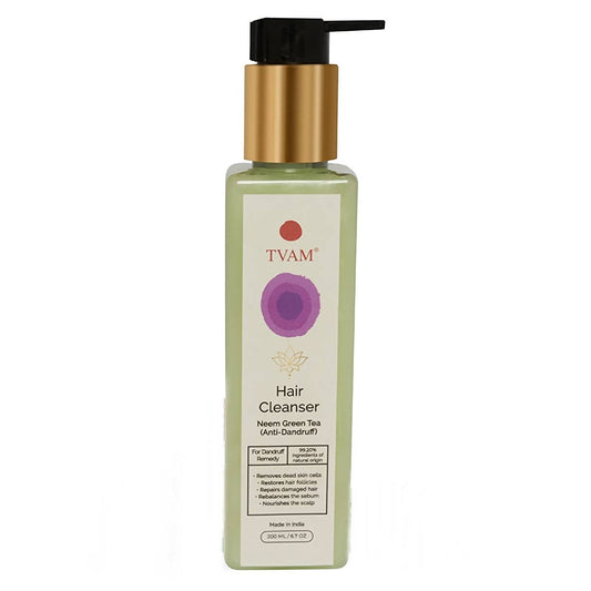 Tvam Neem & Green Tea Anti-Dandruff Hair Cleanser