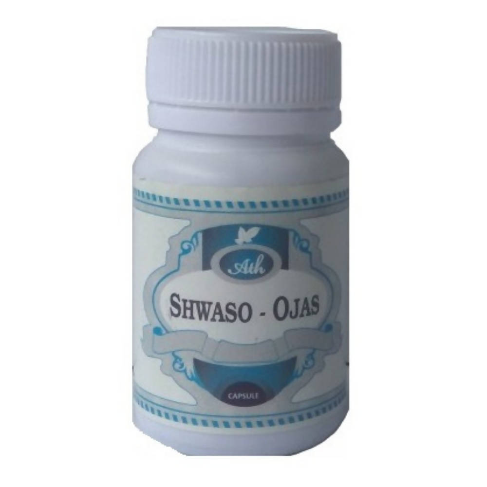 Buy Ath Ayurdhamah Shwaso Ojas Capsules from DrMediCart, Ship from India to USA