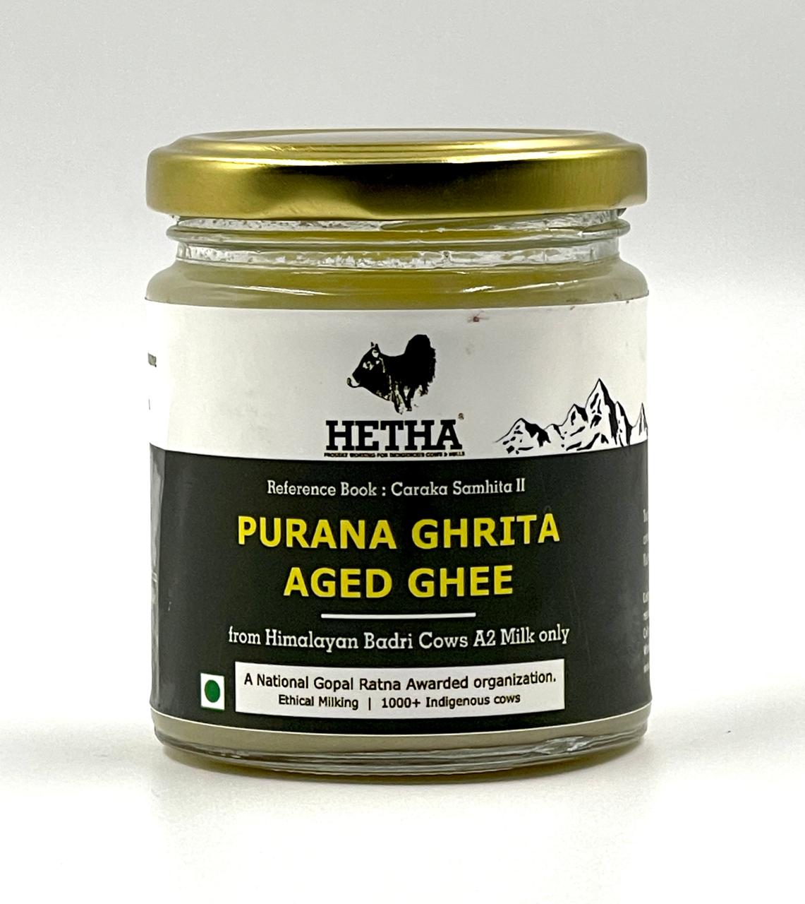 Hetha Purana Ghrita Aged Ghee From Himalayan Badri Cows A2 Milk