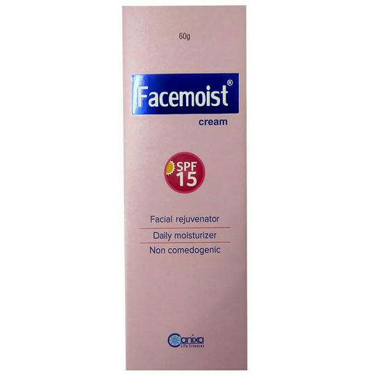 Facemoist Cream SPF 15 Facial Rejuvenator & Daily Moisturiser