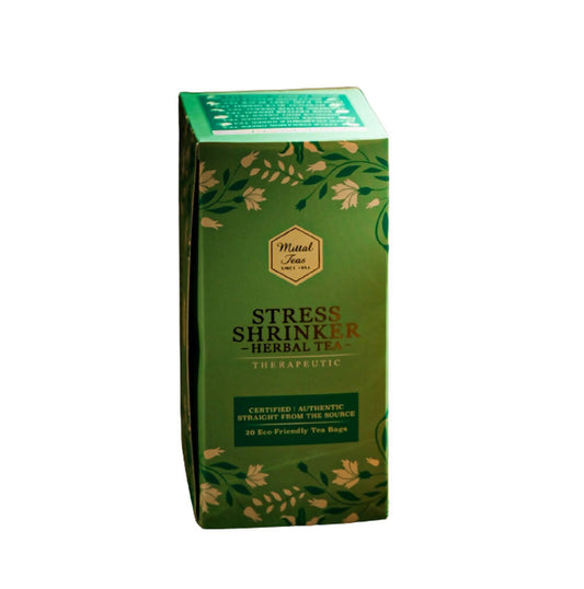 Buy Mittal Teas Stress Shrinker Herbal Tea - Eco-Friendly Bags from DrMediCart, Ship from India to USA