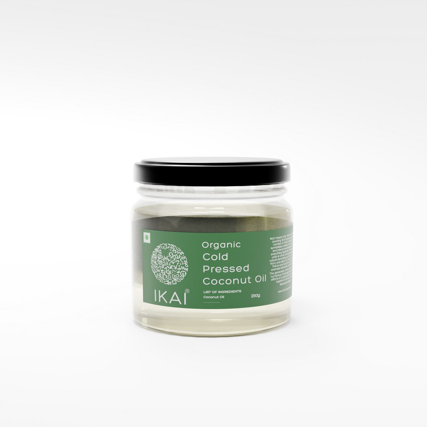 IKAI Organic Cold Pressed Coconut Oil