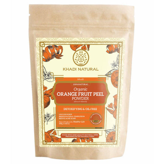 Buy Khadi Natural Organic Orange Fruit Peel Powder from DrMediCart, Ship from India to USA