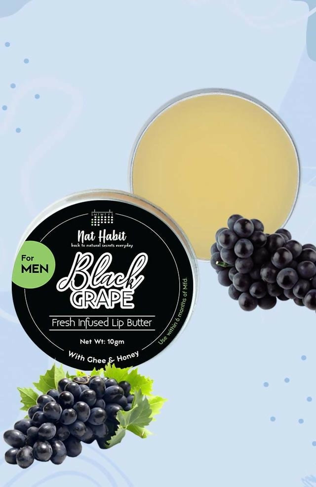 Nat Habit Black Grape Lip Butter