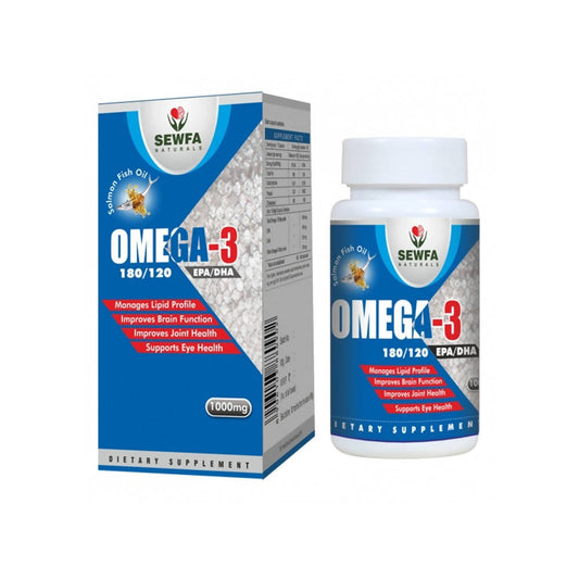 Sewfa Naturals 1000mg Omega-3 Capsules