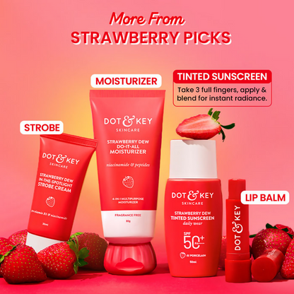 Dot & Key Strawberry Dew Tinted Sunscreen SPF 50+ PA++++ - 07 Caramel
