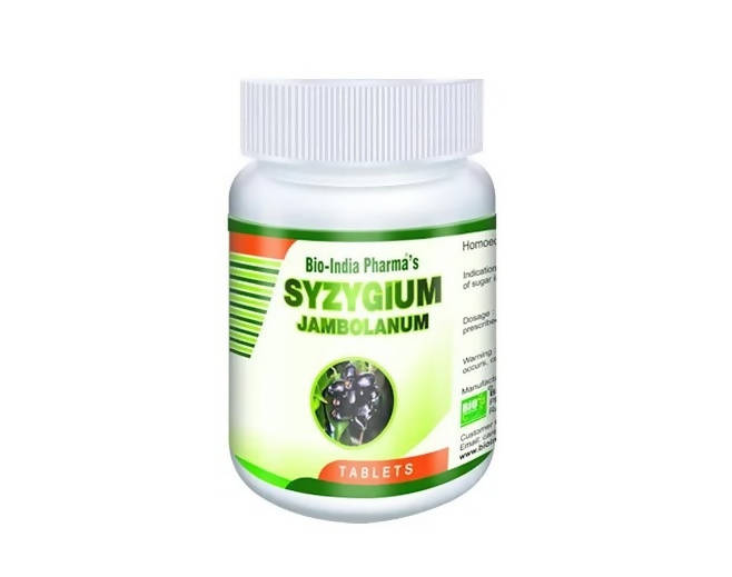 Buy Bio India Homeopathy Syzygium Jambolanum Tablets from DrMediCart, Ship from India to USA