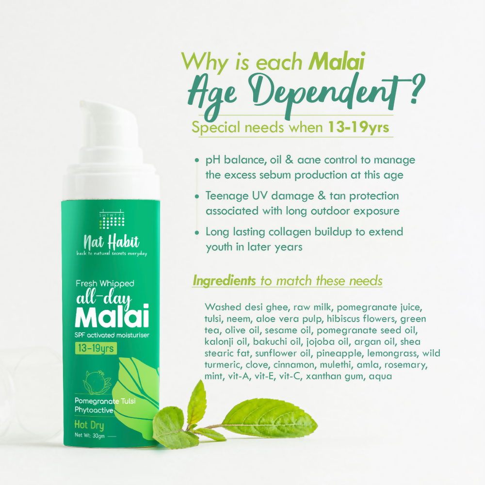 Nat Habit Pomegranate Tulsi Light Face Moisturizer