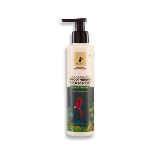 Buy Pilgrim Patua & Keratin Smoothening Shampoo from DrMediCart, Ship from India to USA
