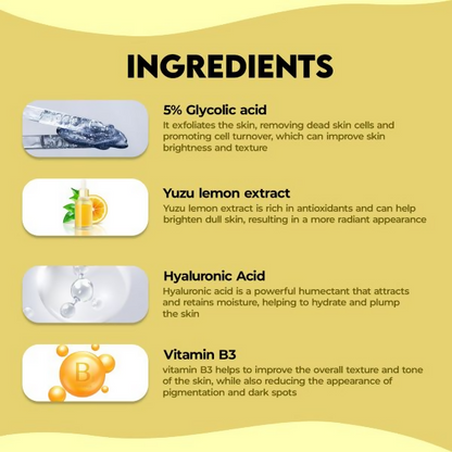 Jovees 5% Glycolic Acid Brightening Skin Serum