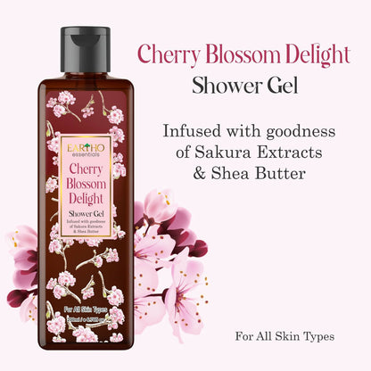 Eartho Essentials Cherry Blossom Delight Shower Gel