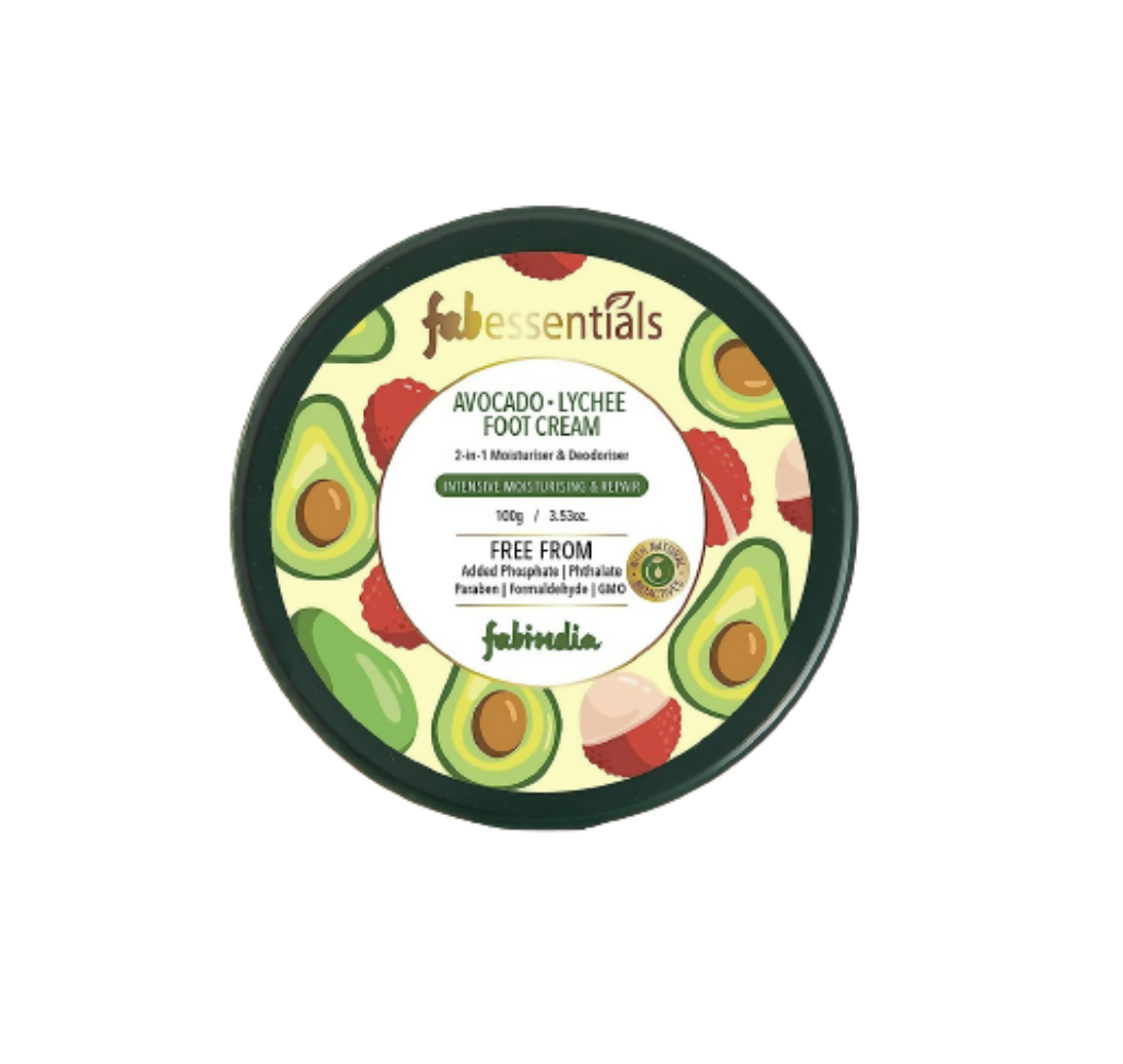 Fabessentials Avacado Lychee Foot Cream
