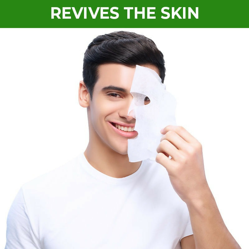 Nykaa Skin Secrets Indian Rituals Tea Tree + Aloe Vera Sheet Mask For Clear & Moisturised Skin - Drmedicart