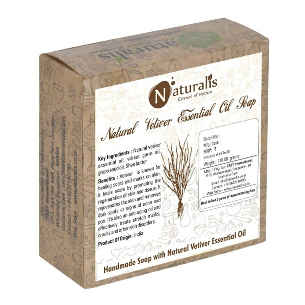 Naturalis Essence of Nature Handmade Soap With Natural Vetiver Essential Oil - DrMediCart