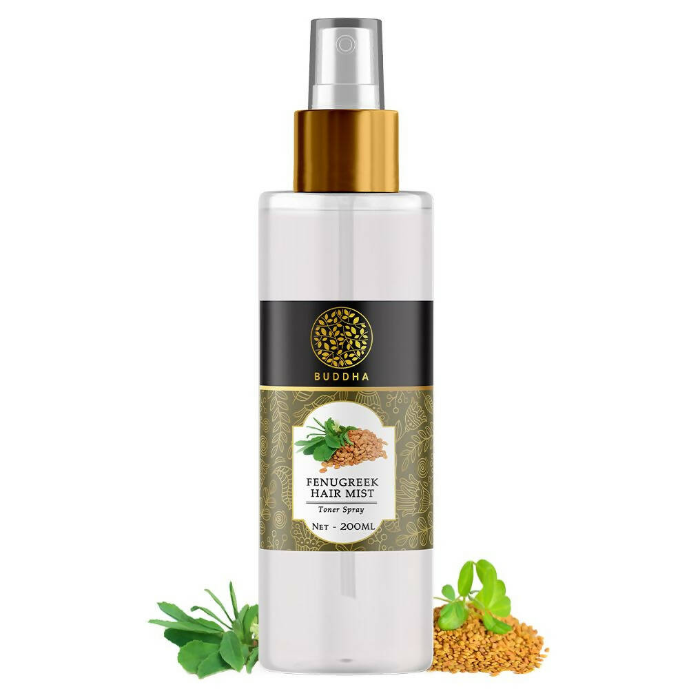 Buy Buddha Natural Fenugreek Hair Vitalizer Spray Mist- Hair Thinning & Greying Hair Mist from DrMediCart, Ship from India to USA