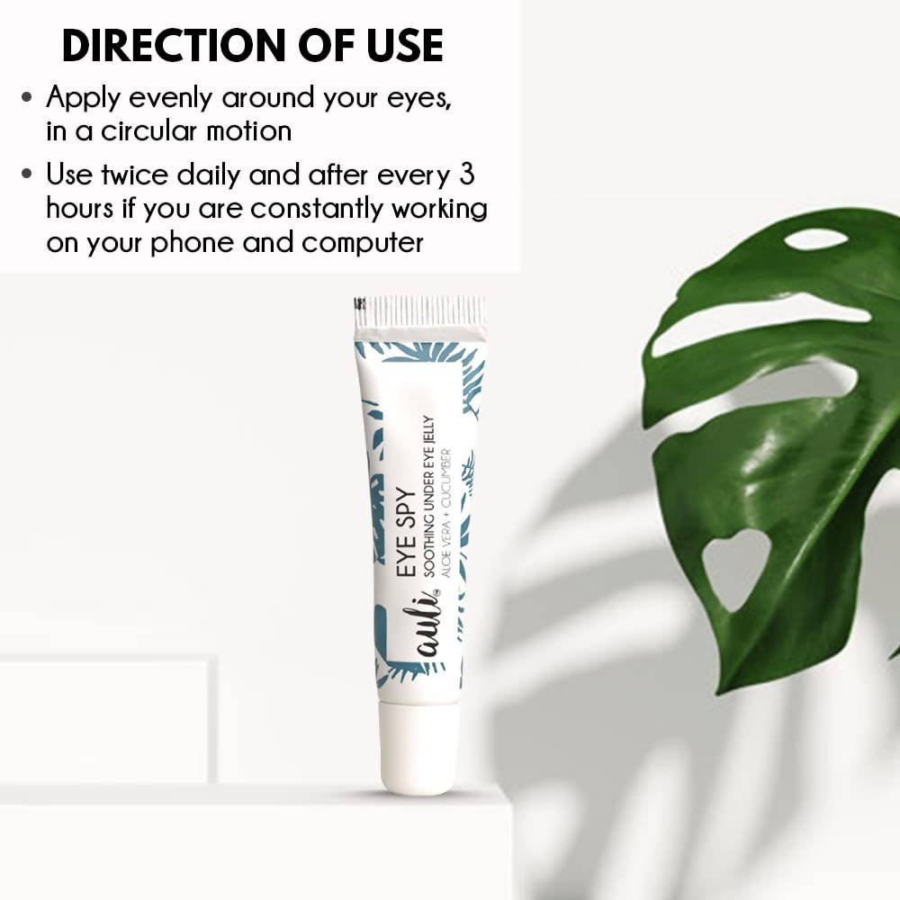 Auli Eye Spy Cucumber + Aloe Vera Soothing Under Eye Gel - DrMediCart