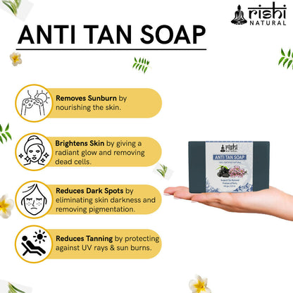 Rishi Natural Anti Tan Soap