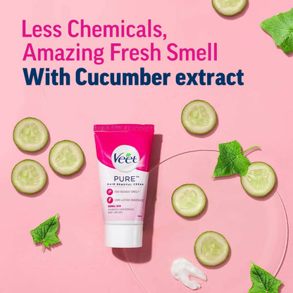 Veet Pure Hair Removal Cream for Women - Normal Skin